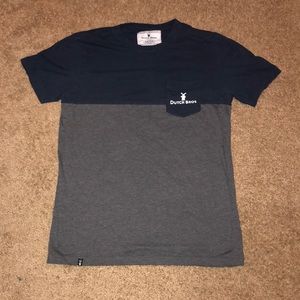 Dutch Bros Two Tone Pocket Tee